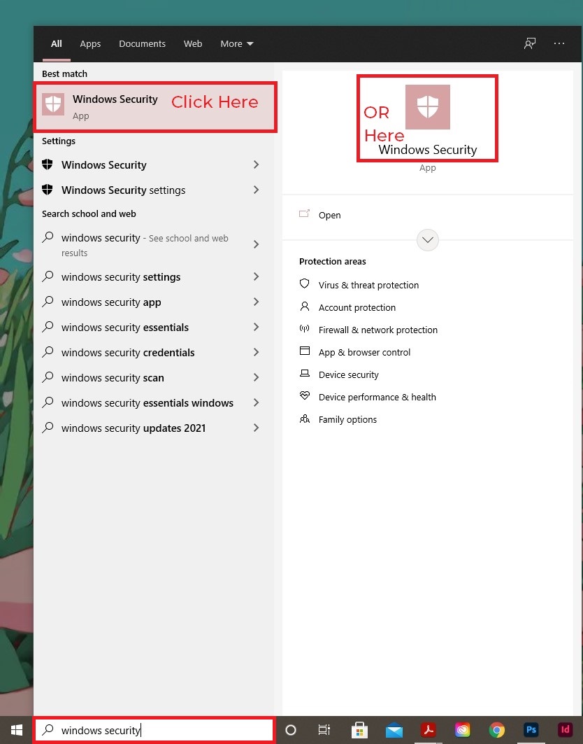 How to run a virus scan